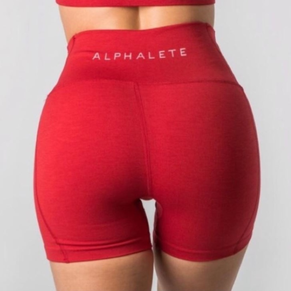 ALPHALETE Formula Red Revival Shorts